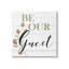 «Be our invité phrase on wood» par Carol Robinson, impression-93871947