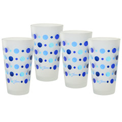 Clear Dotted Drinkware Collection – KATE MARKER HOME