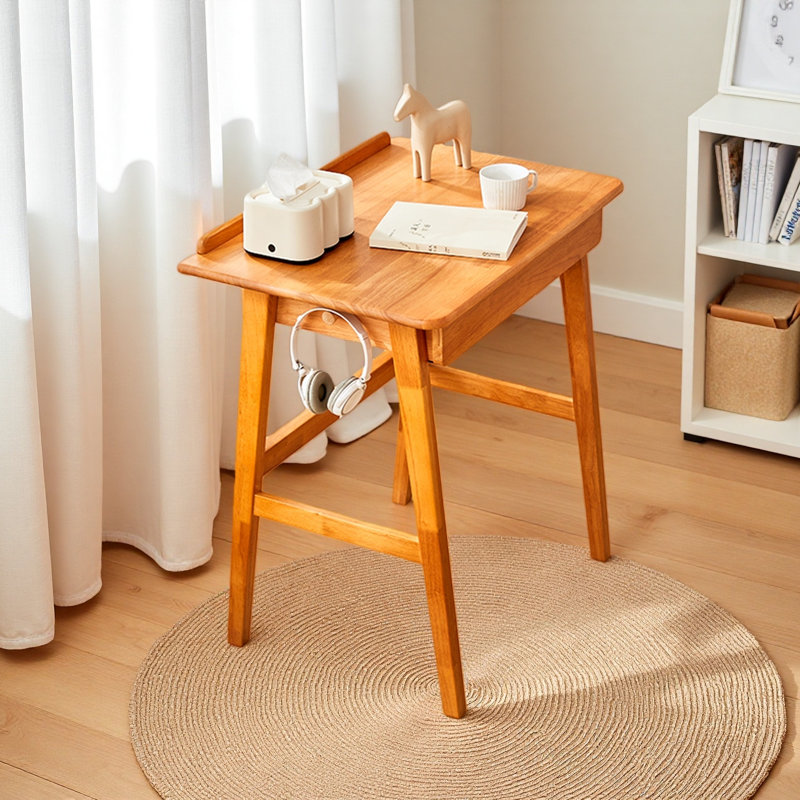 Solid wood small and simple desk