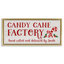 Art mural sur toile «Candy Cane Factory» par Natalie Carpentieri