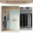 JOYBOS 7-Layer Stainless Steel Pants Rack, Multi-Functional Household Hanger, Storage Artifact for Scarves and Pants, Wardrobe Organizer & Display Rack,2pack