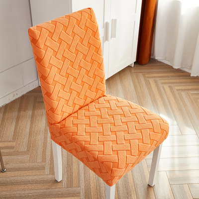 Housse pour chaise de salle à manger en polyester