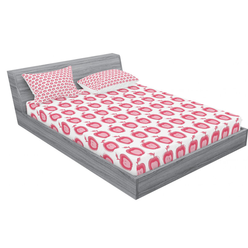 Microfiber Sheet Set, Queen Sheet Set + Fitted Sheet + 2 Pillowcases