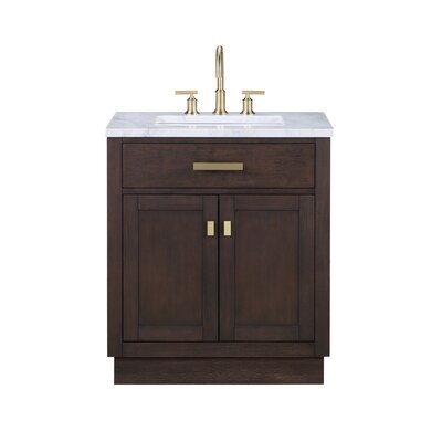 Breshey 30"" Single Bathroom Vanity -  Red Barrel Studio®, 0E0FCD24C7384F3DB8B0700CA3B3B20B