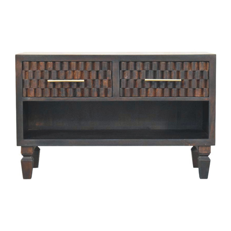 Mango Wood Storage Bench