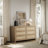 Chada Rattan 6 Drawer 56.85" Wide Dresser With Ample Storage-891853097