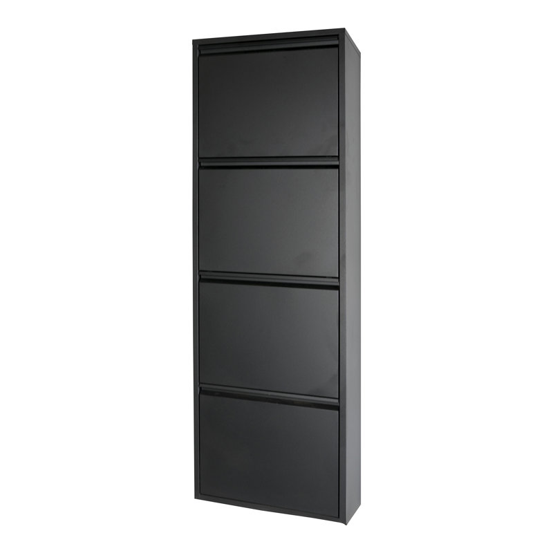 16 Pair Flip Down Shoe Storage