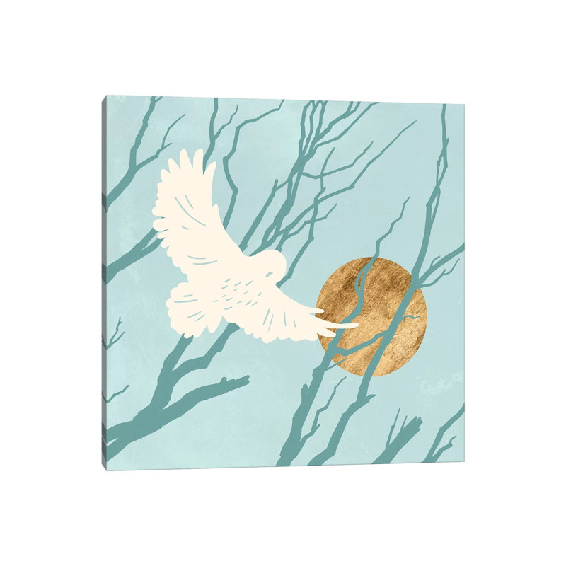 Silent Hunter IV by Jacob Green - Wrapped Canvas Painting, 30.48cm H x 30.48cm W x 1.9cm D