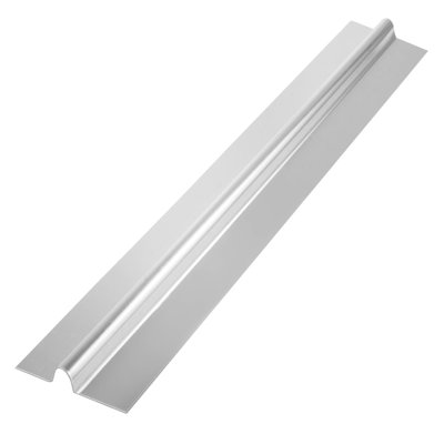 Paquet de 100 plaques de transfert de chaleur PEX en aluminium de 4 pi - Système de chauffage par le sol radiant à haut rendement pour installation de solives sous le plancher