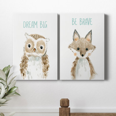 " Dream Big Owl " 2 - Pieces