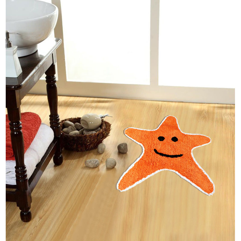 Tapis pour salle de bain Koeppe, Orange