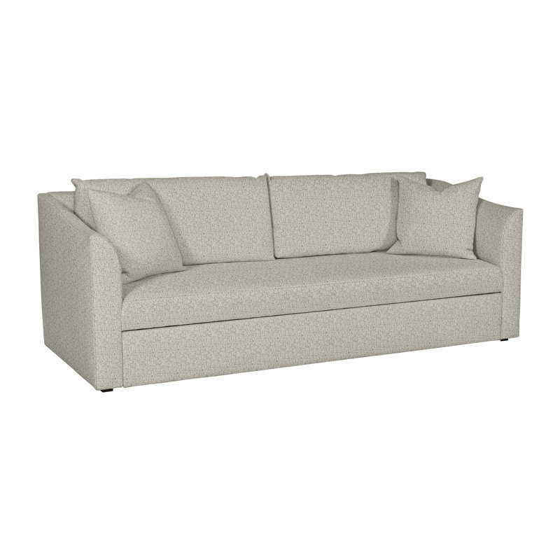 Canapé-lit à accoudoirs évasés 89,5 po Ease, Mélange de polyester Tuck