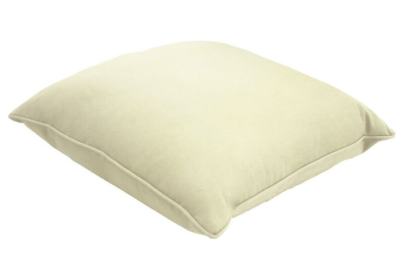 Sunbrella Lumbar Pillow, 18" H x 12" W, Canvas Natural Sunbrella® Canvas