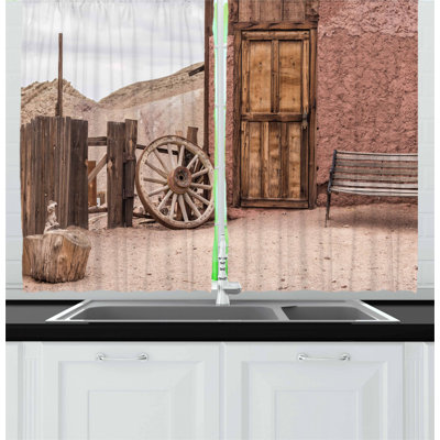 Pointed Kitchen Curtain
