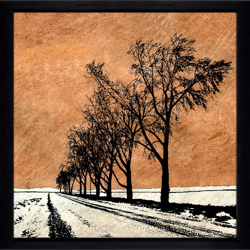 «Minimalist Dream», reproduction, H 25,5 po x l 25,5 po x P 1 po, Cadre noir