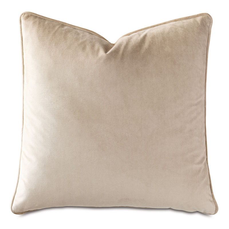 Vesper Square Pillow Cover & Insert, Beige