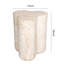 Table d'appoint Clover Travertine Stone