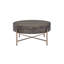 Table basse brun clair et champagne