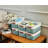Decomomo Foldable Storage Bin | Collapsible Sturdy Cationic Fabric Storage Basket Cube W/Handles-1265045047