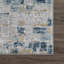 Tapis à motif abstrait bleu / beigeoie-335139414