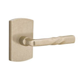 Montrose Flat Passage (Hall & Closet) Door Lever with Rectangle Rosette