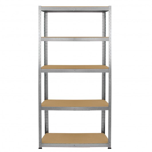 90 cm W Steel Adjustable Height Shelving Unit Storage Rack
