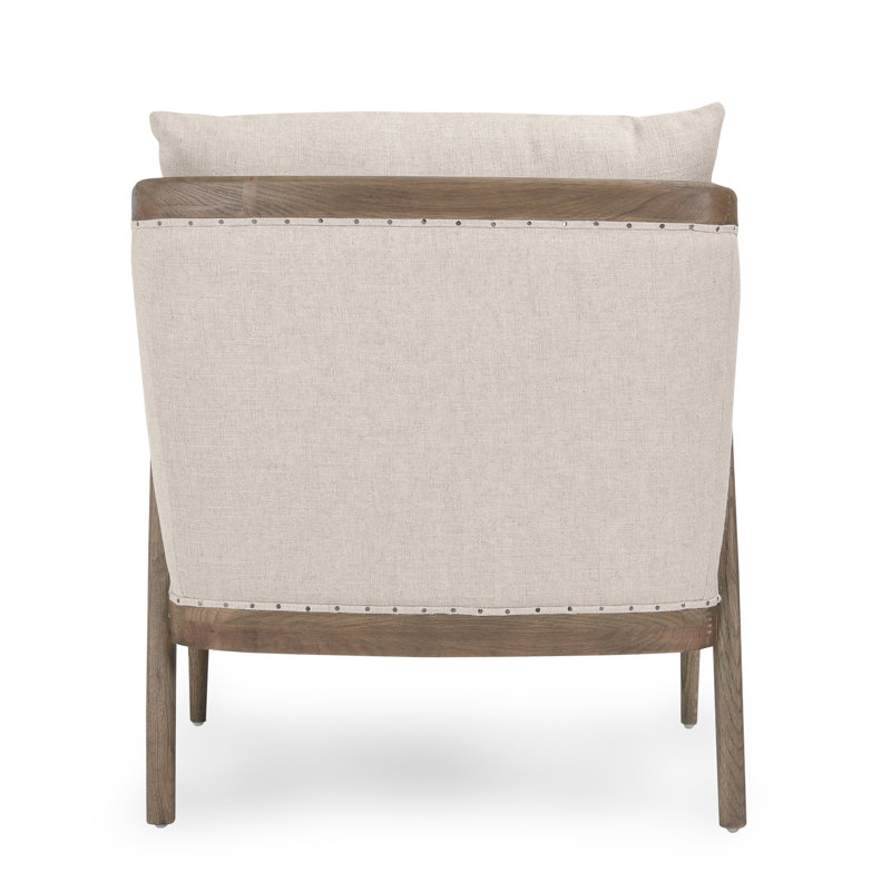 Amira Accent Chair, Ivory