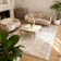 Plush Faux Sheepskin White Rug