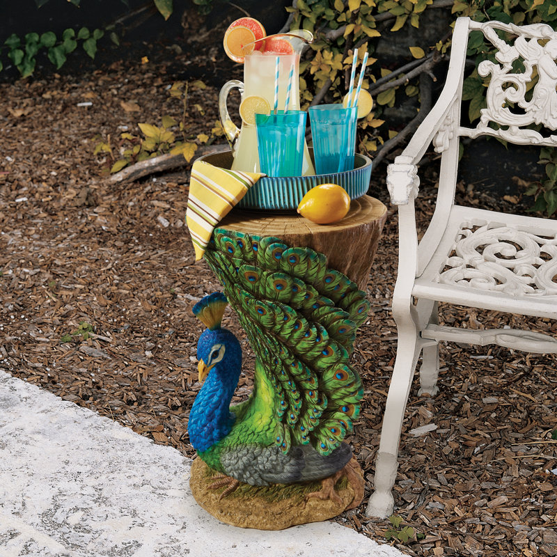 Caisson de sculpturale provocantes peacock