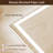 Beveled Front & Back LED Bathroom Vanity Mirror Dimmable Anti-Fog Tempered Glass-1743554676-1743554574