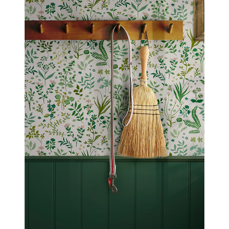 Joules Holcombe Floral Wallpaper, Cream