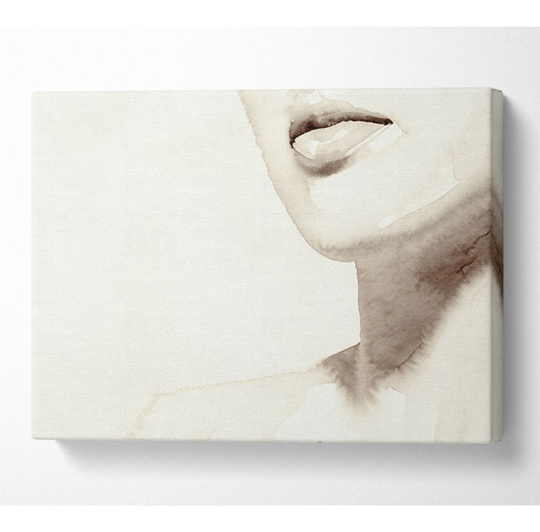 Makellose Haut - Kunstdrucke auf Leinwand - Wrapped Canvas