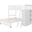 Lit superposé en bois massif avec 6 tiroirs et fond portatif - lit simple sur roulettes amovibles-421049832-421049835