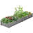 Ground Raised Garden Bed, Large Long Planter Box-903175223