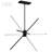 Summit Light Sputnik Modern Linear LED Chandelier-218693111-218693001