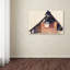 « old gable », reproduction sur toile tendue-22561835