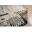 6x9 Gray Hand-Knotted Wool Diamond Field Tribal Modern Contemporary Carpet Rug