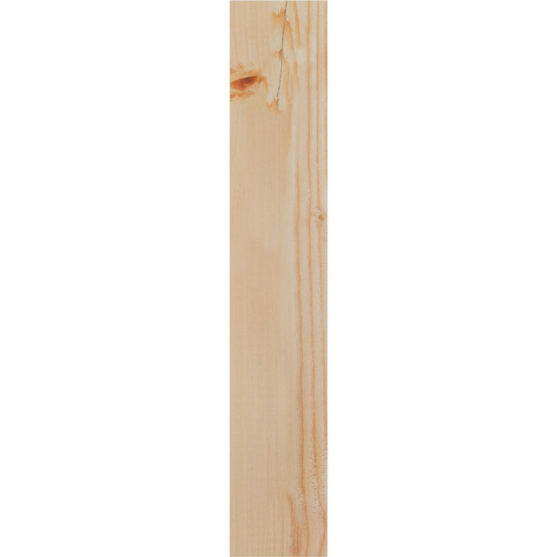 Corbeau méditerranéen, H 20 po x l 3,5 po x P 8 po, Sapin de Douglas, Lisse