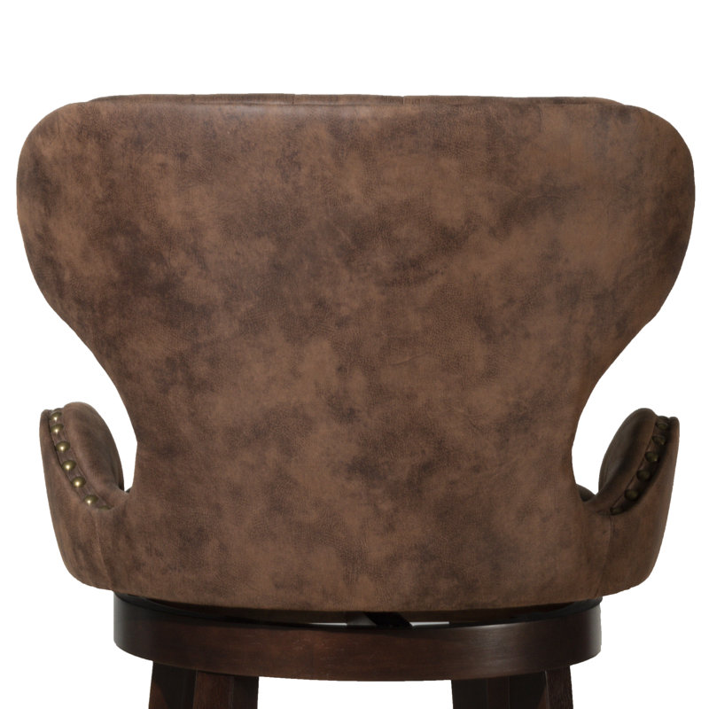Tabouret de bar et de comptoir pivotant Colberta, Tabouret de bar (siège d’une hauteur de 30,5 po)