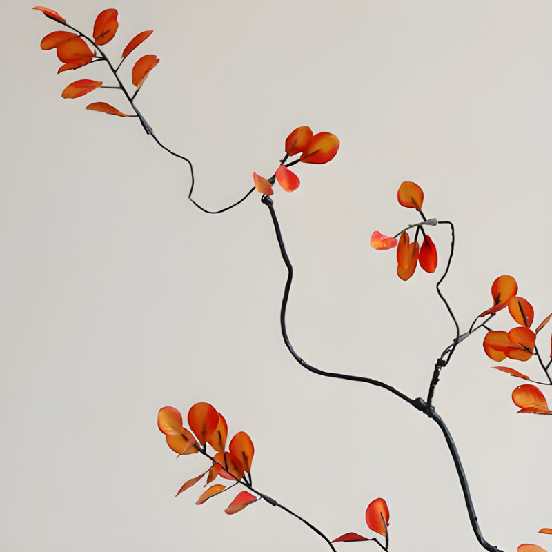 Ornements de fleurs simulées