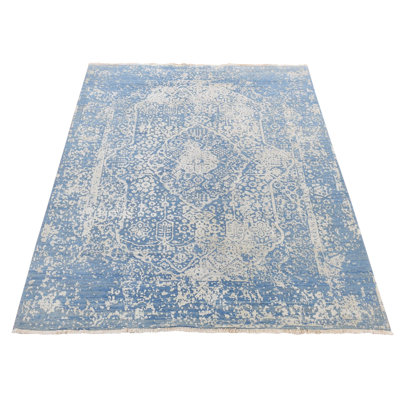 Ultan One-of-a-Kind 5'1" X 7' New Age Silk Area Rug
