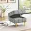Repose-pieds en cuir avec rangement-516514043
