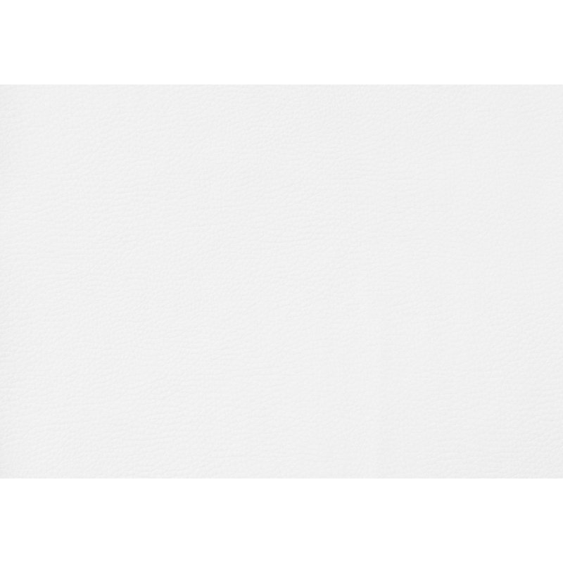 2 tabourets de bar contemporains, hauteur de comptoir avec siège blanc et pieds modernes en métal