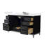 Marlena 60" Freestanding Single Bathroom Vanity with Cultured Marble Top-288621627-288621604-278049064