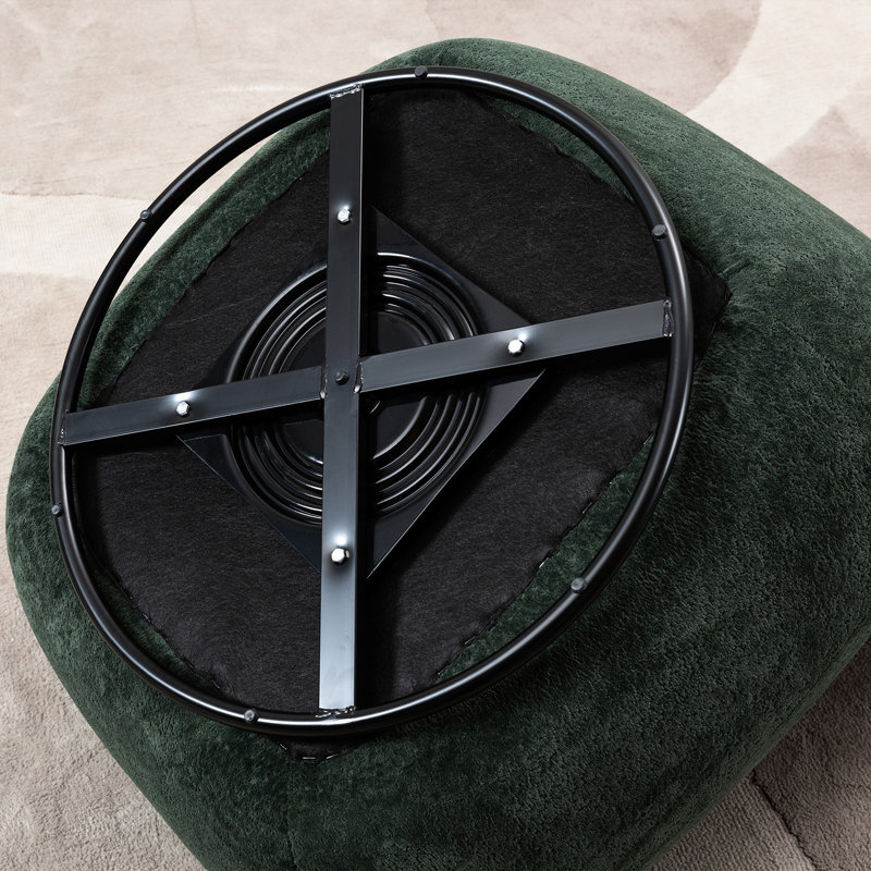 Banc pivotant en velours Modern Living Room