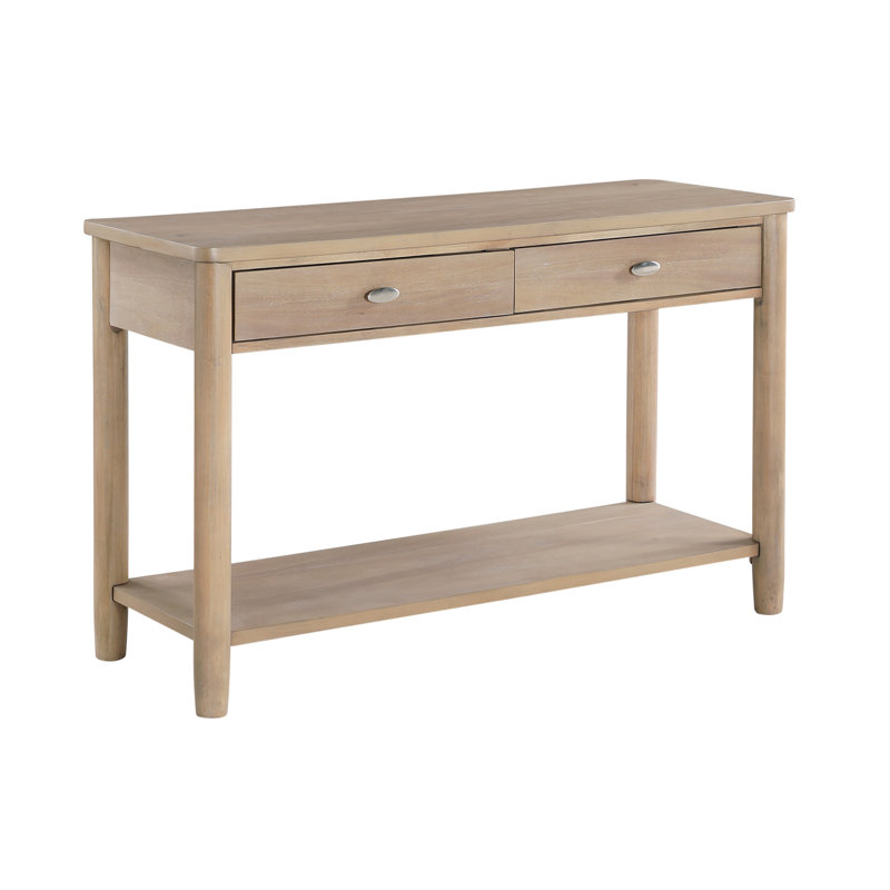 Mobilier de salon classique 1 pièce avec 2 tiroirs et tablette ouverte