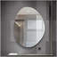 Miroir de salle de bain asymétrique avec verre argenté sans cuivre