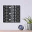 «Union Mud Tissu V» par Linda Woods, art mural en métal Union Rustic-1797850024