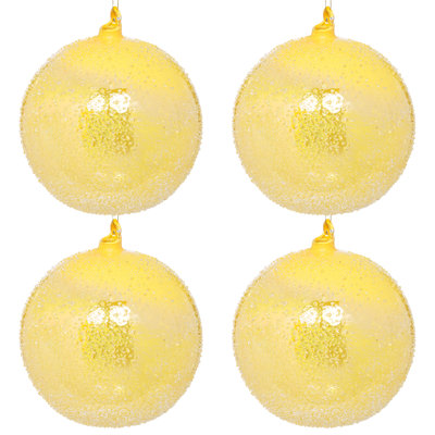 Grand ornement Sparkling Ombre, grand, 4 à 6 pouces