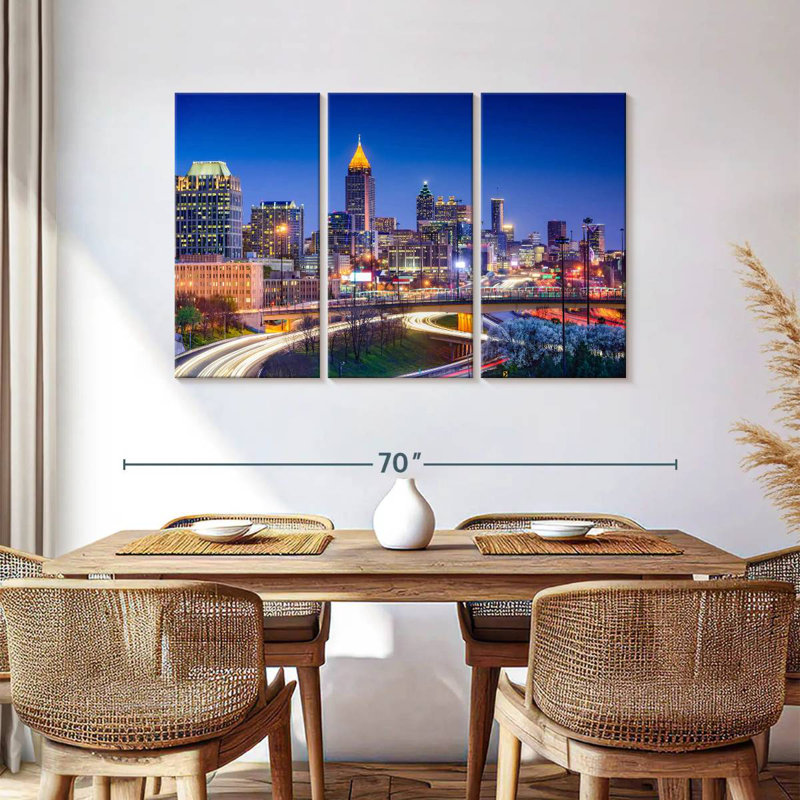 Rorry Atlanta Afterlight, 36" H x 57" W